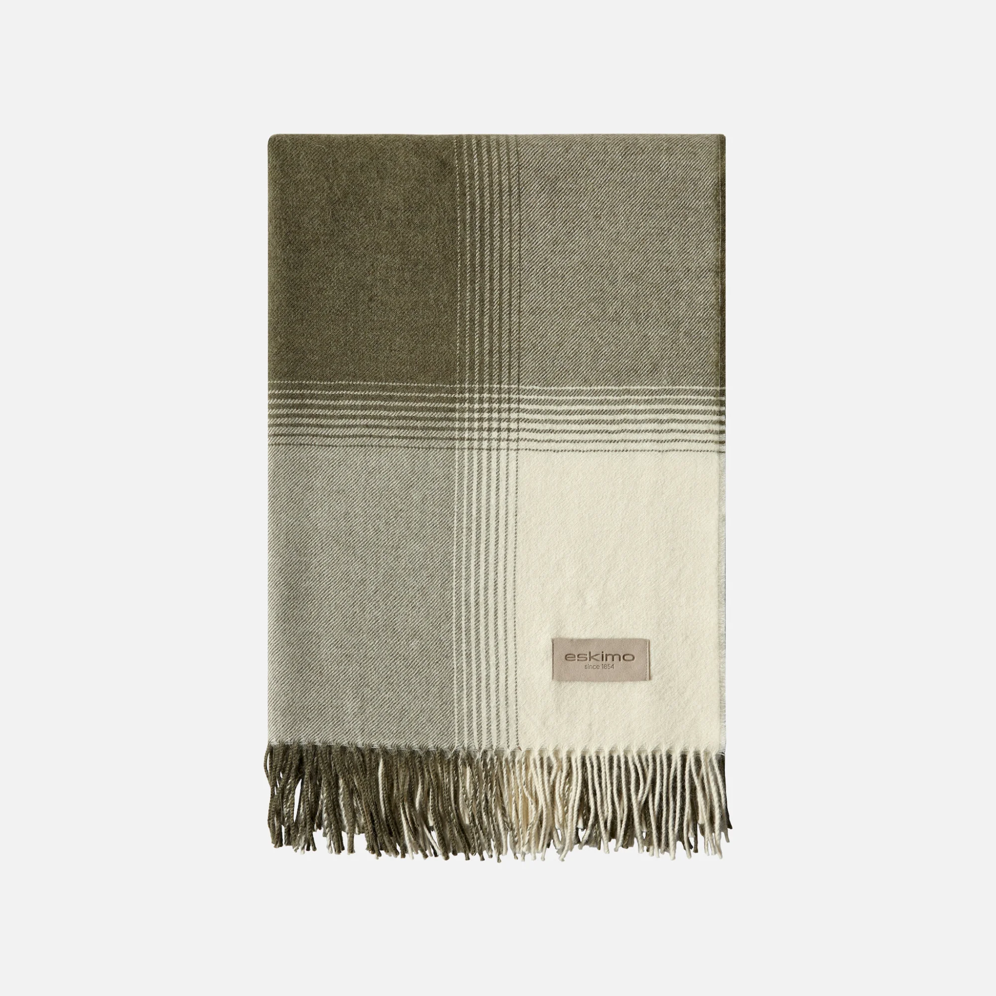 Eskimo Plaid CRIA Alpaka Oliv Produkt Eskimo Plaid CRIA Alpaka Oliv