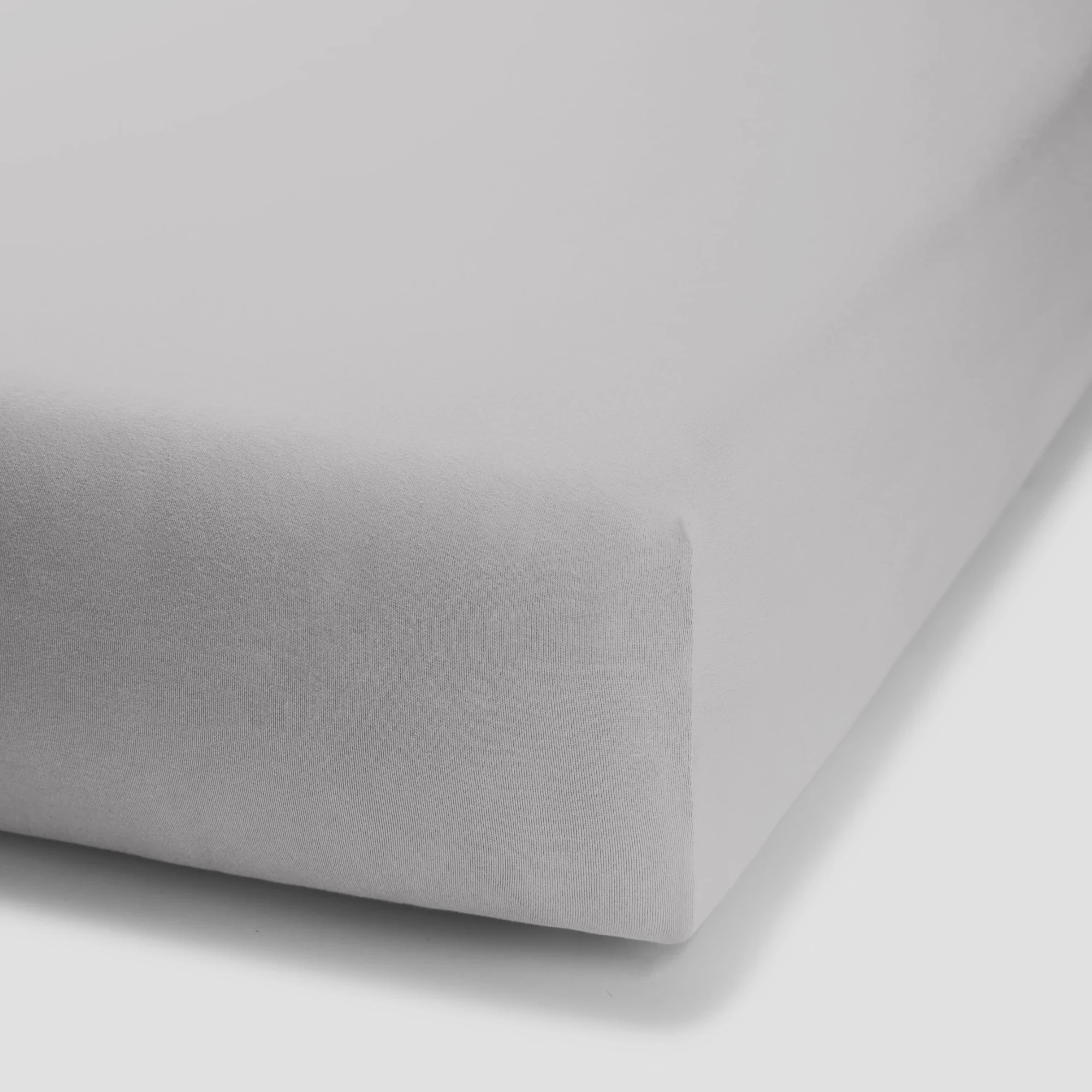 Formesse Spannbettlaken BELLA GRACIA Jersey Nebelgrau Produktbild Formesse Spannbettlaken BELLA GRACIA Jersey Nebelgrau