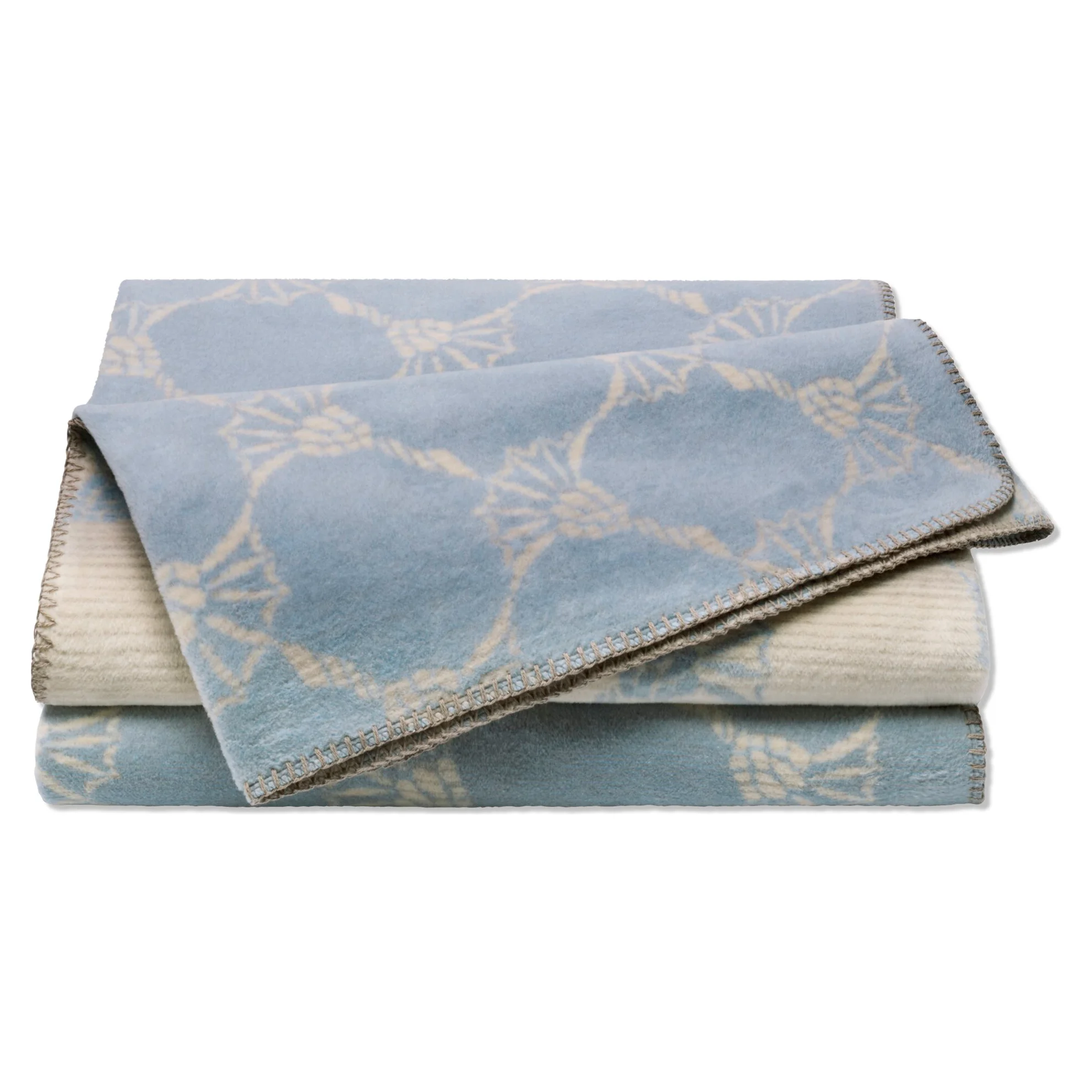 JOOP! Throw CORNFLOWER ALLOVER Sky product picture JOOP! Throw CORNFLOWER ALLOVER Sky