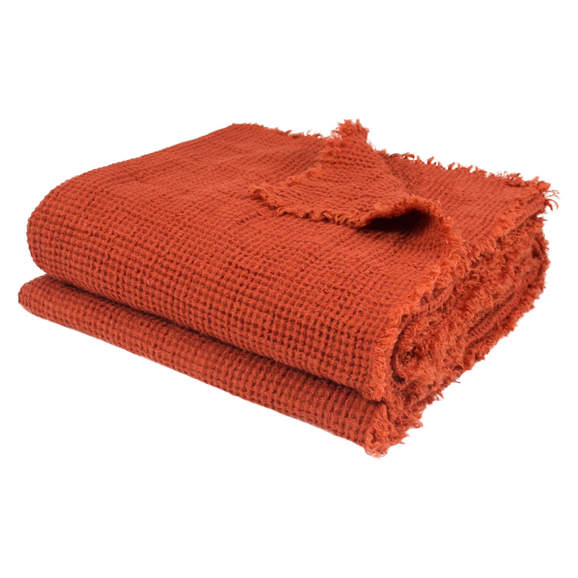 Zoeppritz Plaid HONEYBEE Leinen Rust