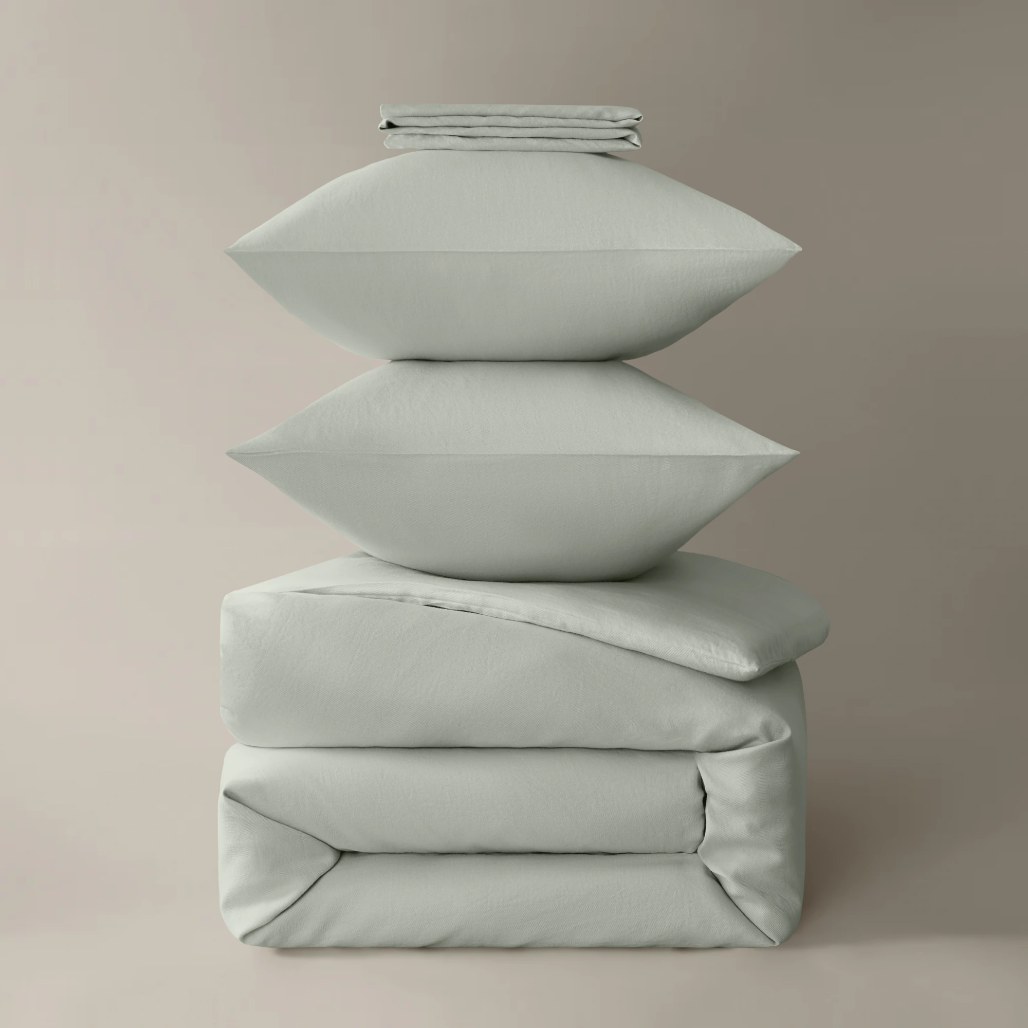 Royfort Luxus Bettwäsche KASCHMIR Sanftgrün