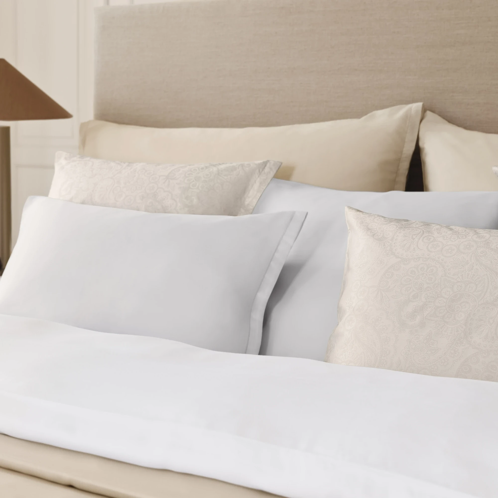 Schlossberg Bettwäsche MICROMODAL Satin Blanc 1
